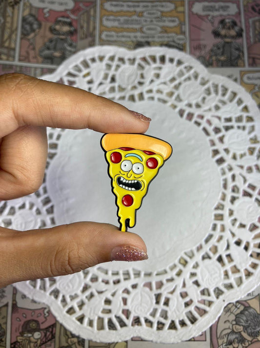 Pizza Rick Badge - Pin